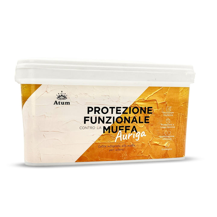 Auriga – Pittura tecnica anticondensa e igienizzante - Lotta integrata alla muffa - Atum